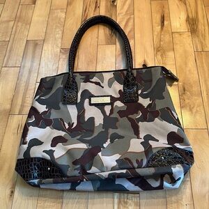 Nicole Miller Camo Tote Bag